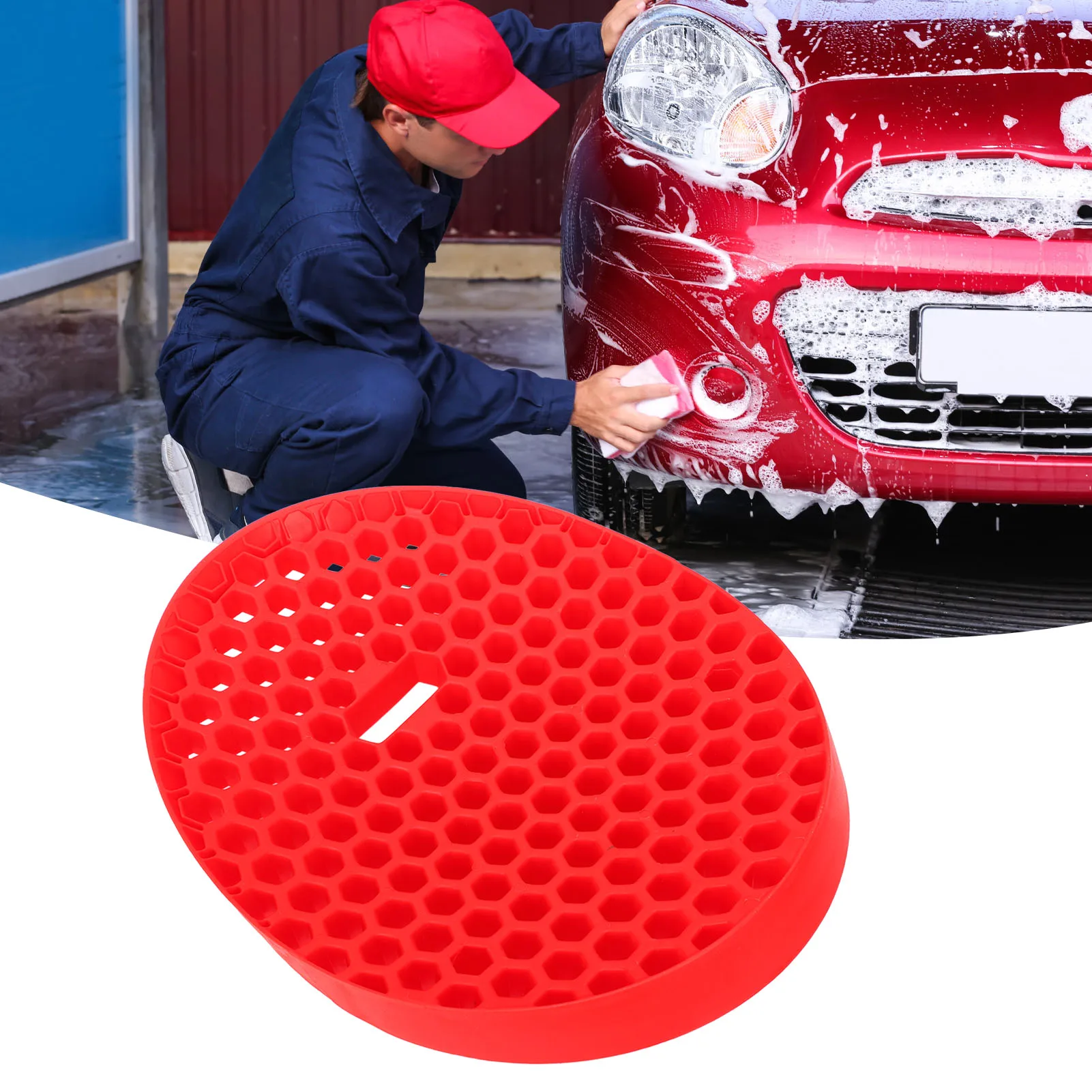 Car Wash Bucket Insert Easy Use  Dirt Guard Bucket Insert Multifunctional Rugged Effective for Sediment Separation