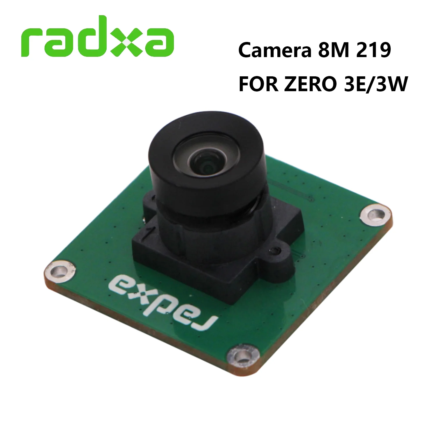 

Radxa Camera 8M 219 FOR ZERO 3E/3W SONY IMX219 8M pixel 22P 0.5mm to 15P 1mm FPC cable 150mm