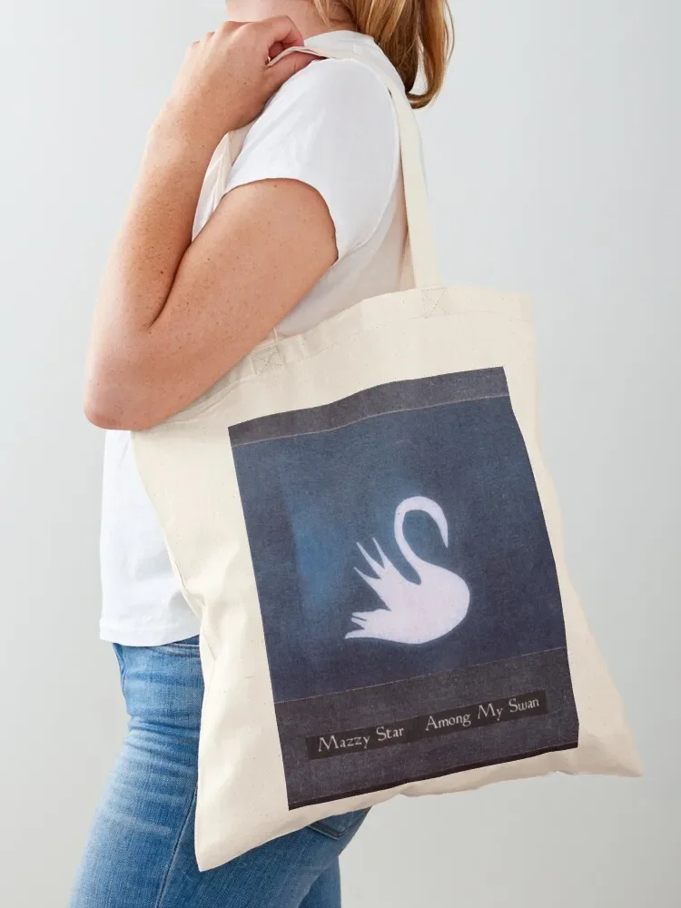 

Mazzy Star Among My Swan Album Cover Tote Bag bags for women Woman shopper bag tote bag custom canvas shopping
