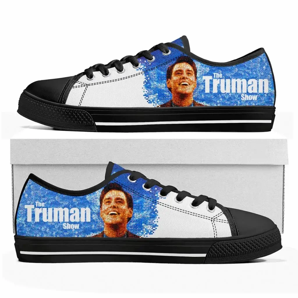 

truman show Low Top Sneakers Mens Womens Teenager High Quality Jim Carrey Canvas Sneaker couple Casual Shoes Customize DIY Shoe