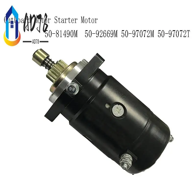 

AD78-50-81490M Outboard Motor Starter Motor For Mercury Marine Outboard 50-92669M 50-97072M 50-97072T