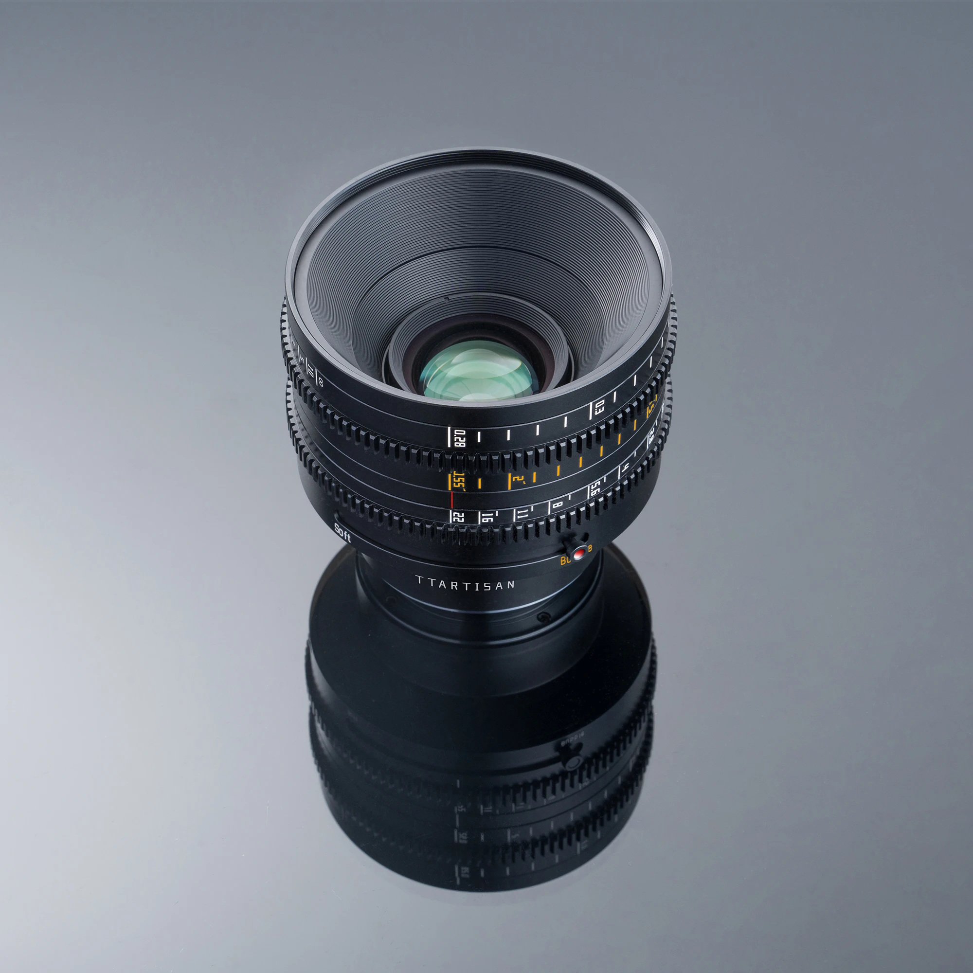 TTartisan 35mm T2.1 Dual Bokeh Cine Lens Full Frame Obiettivo per film compatibile con Sony E Nikon Z Canon R Panasonic L