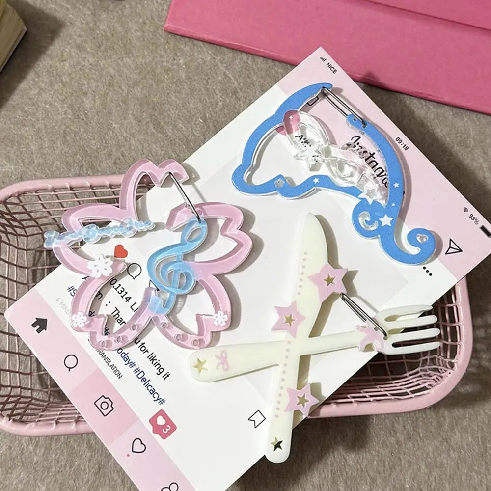 

Cute Backpack Pendant Handbook Decor Lovely Keychain Carabiner Bag Charms Prevent Lost Items Hand Tent Supplies Pants Buckle