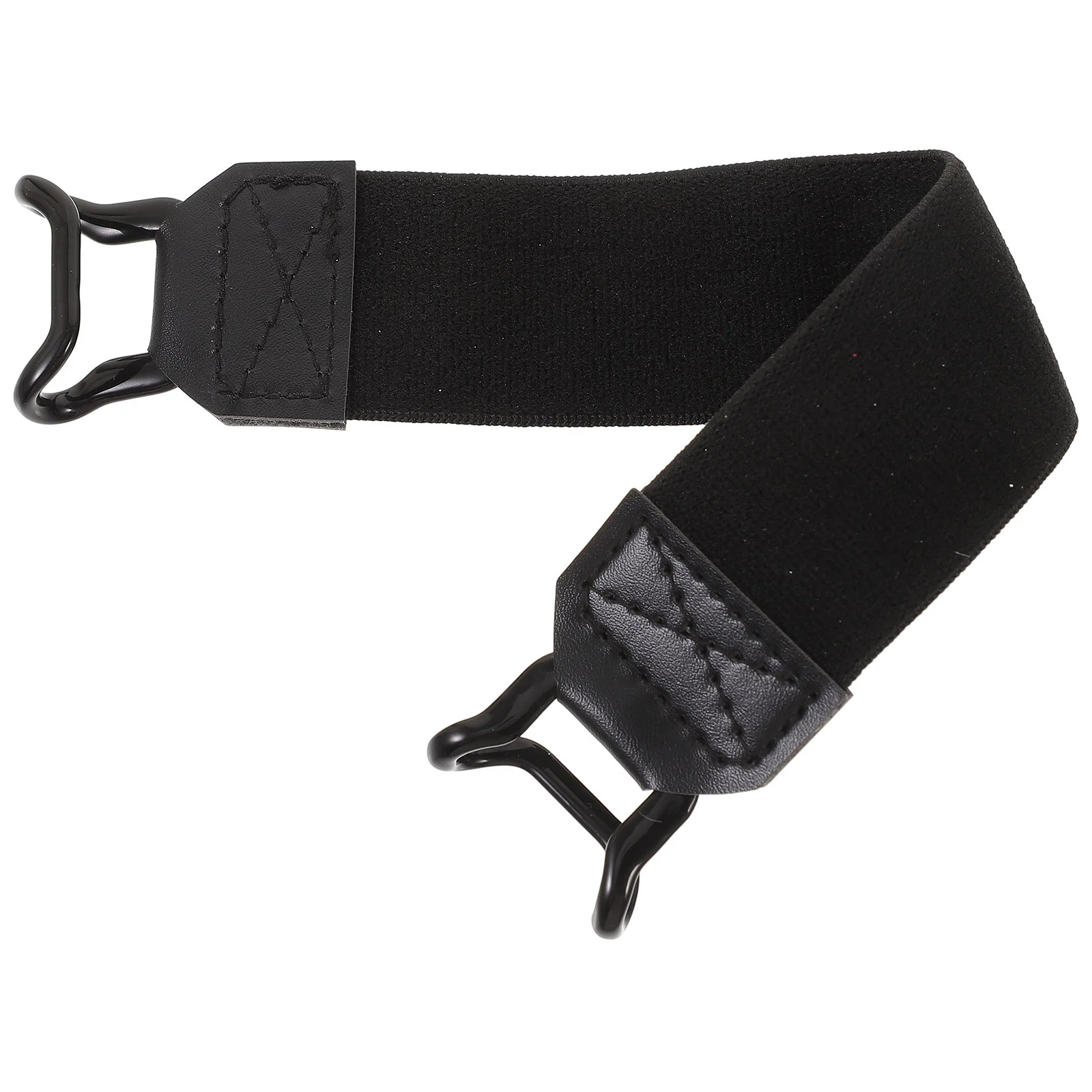 

Tablet Holder Strap Anti-fall Back One-handed Operation (3*19cm Iron Buckle Black) Phone Mount Operating Belt for Bed