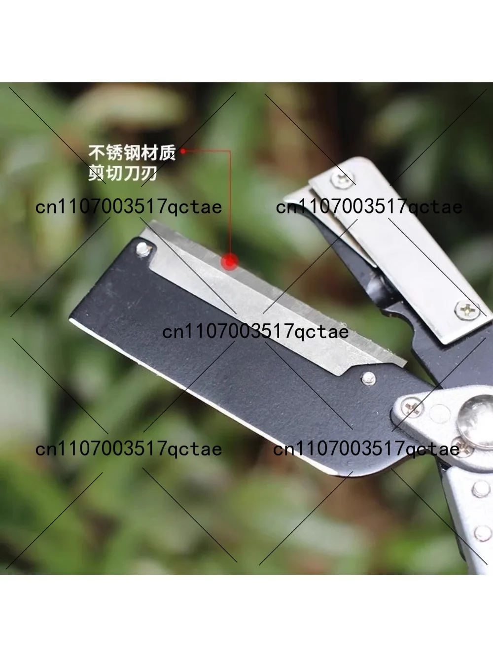 

Многофункциональный инструмент для прививки саженцев фруктовых деревьев: специальные ножницы для прививки веток диаметром до 3 см