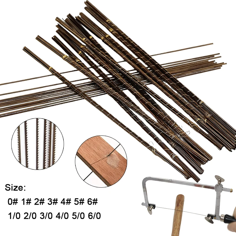 12/144Pcs Sawblades Saw Blades Jewelry Processing Saw Blades Jewelry Hand Metal Cutting Jig Blades Woodworking Hand Craft Tools
