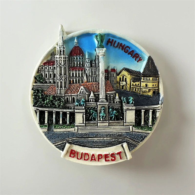 Huagary Fridge Stickers Wedding Gifts Budapest Refrigerator Magnets Travelling Souvenirs Photo Wall Magnetic Stickers