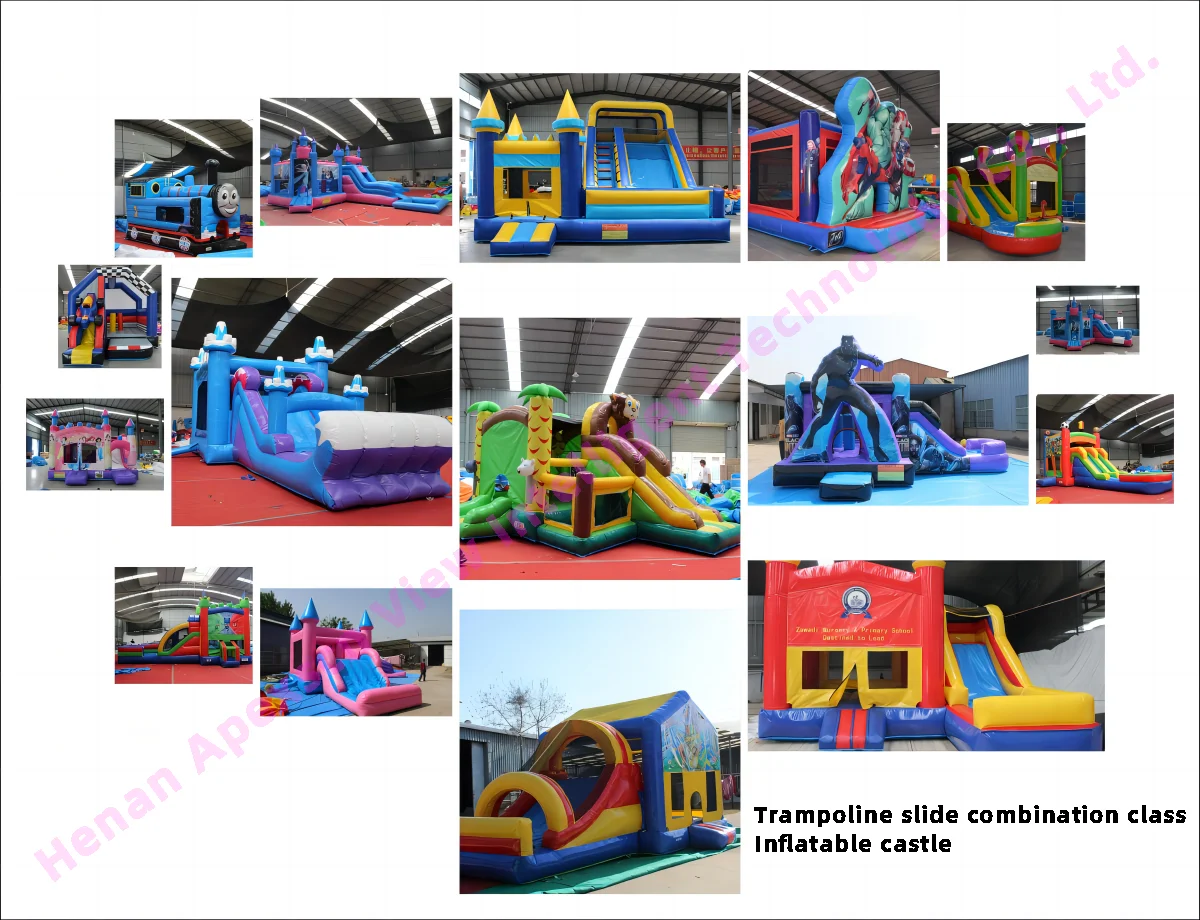 Grande castello gonfiabile gonfiabile all'aperto in PVC con labirinto che salta buttafuori per bambini divertimento per adulti parco giochi in città di piccole dimensioni spedizione marittima