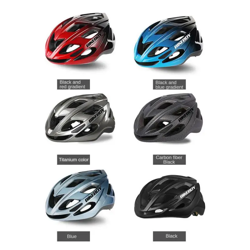 Cycling Helmet One-piece MTB Road Bike Mountain Bike Helmet Cycling Safety Helmet Scooter Ultralight Adjustable Helmet