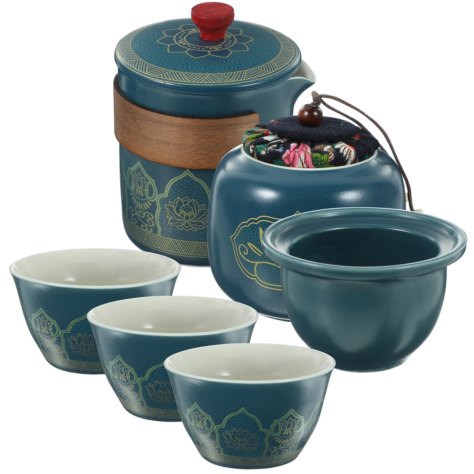 

Chinese tea cup purple sand teaware set teaware cup travel tea cup set