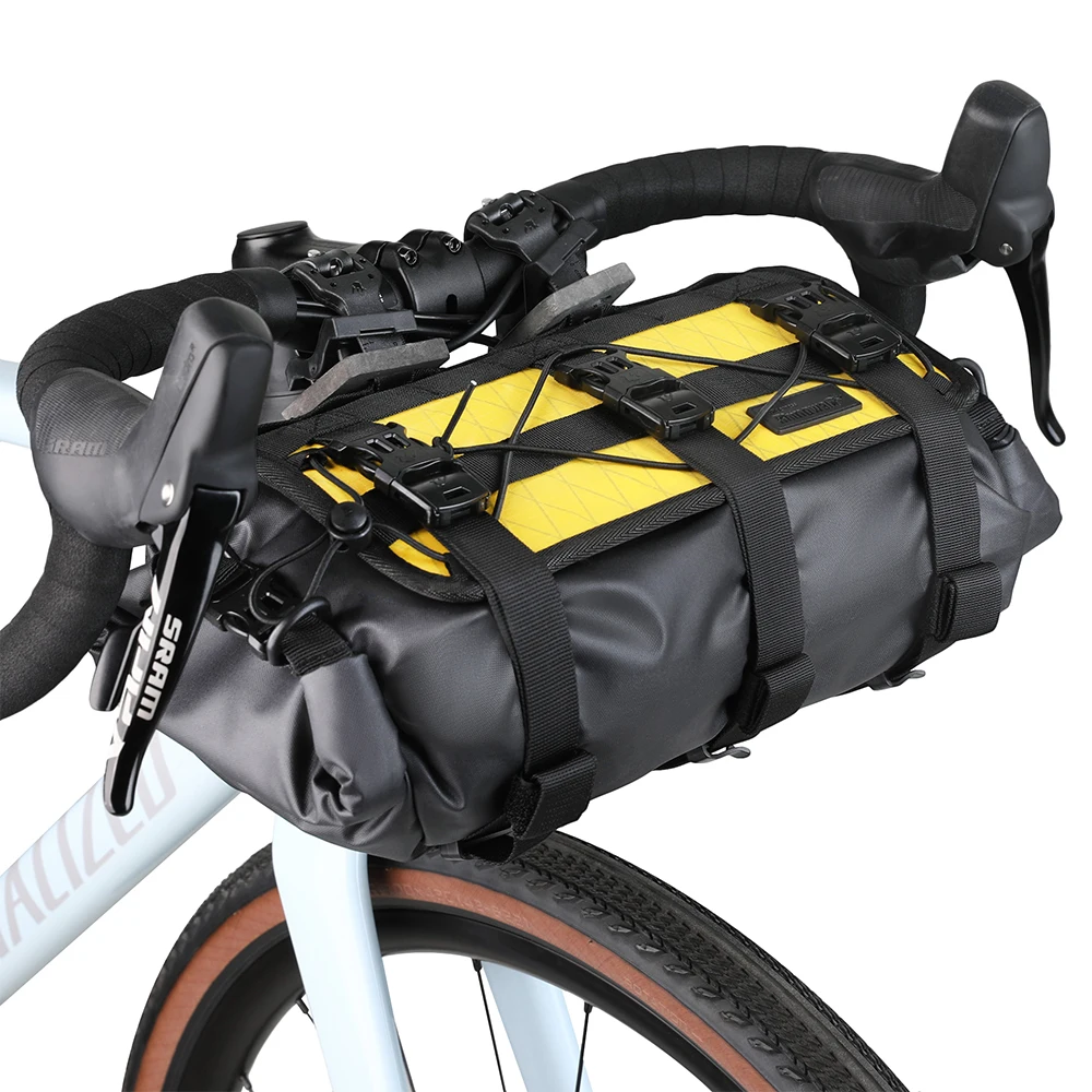 Rhinowalk Bike Saddle Bag Splashproof Bicycle Handlebar Front Top/Bottom Tube Bag Bikepacking Wilderness Series 1 Piece Sale