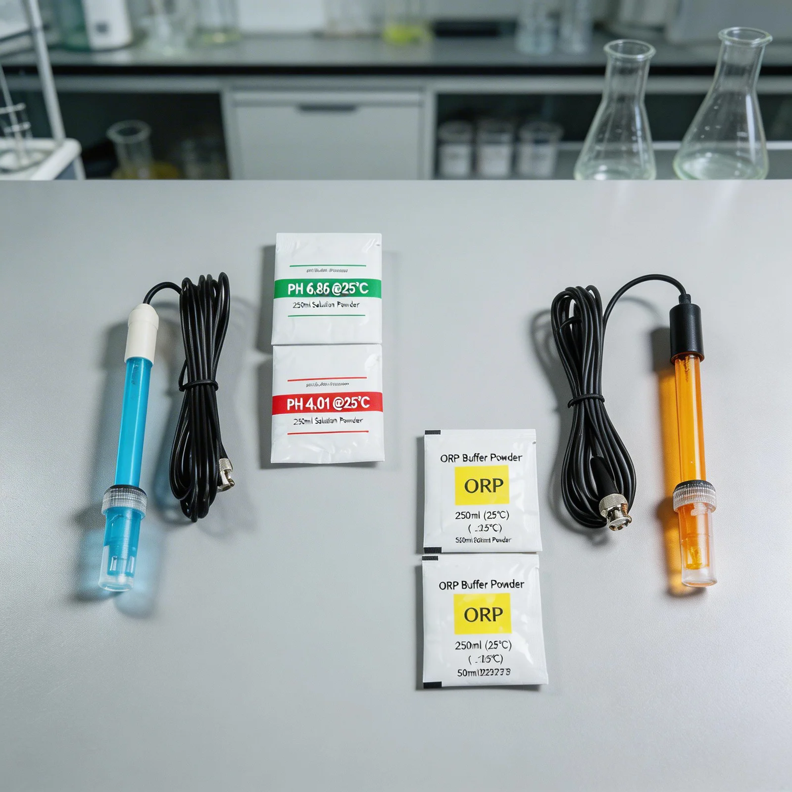 1Pcs PH ORP Replacement Probe With BNC Connector 300cm Cable For Water Quality Testing Aquarium Hydroponics Laboratory Sensor