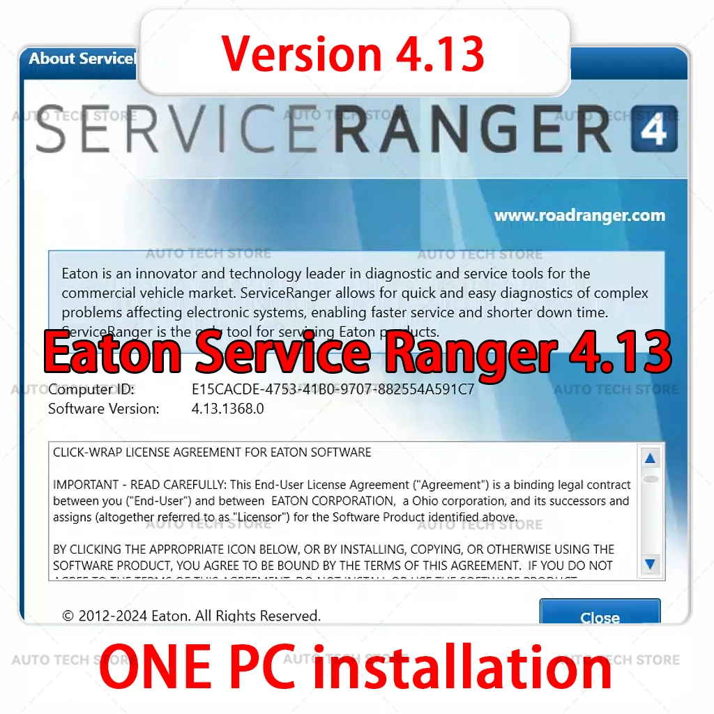 Eaton Service Ranger 4.13 Engineering Level Eaton ServiceRanger View Active Inactive Fault Codes Service Routines Configuration