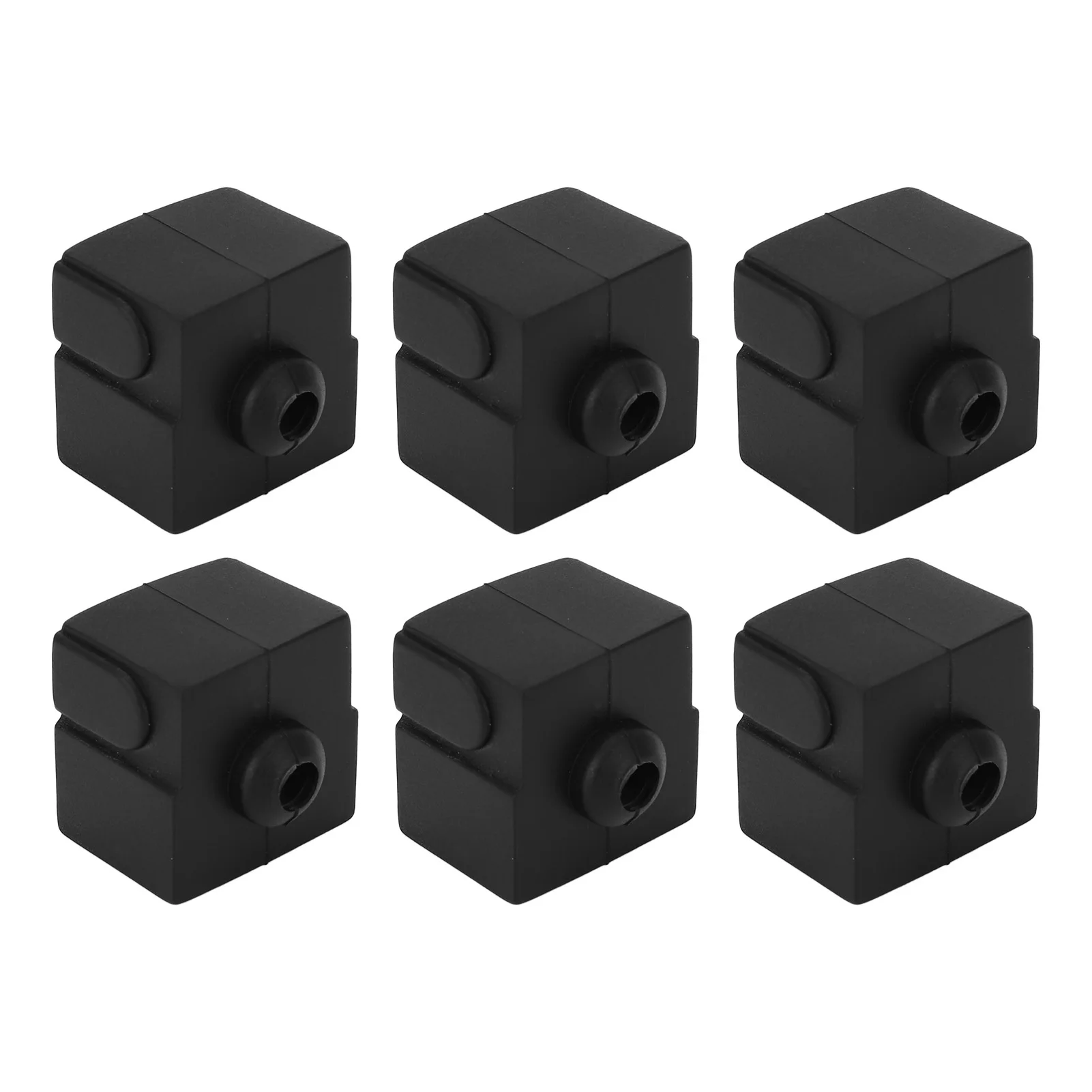 6PCS Hotend Silicone Sleeves 280℃ Temperature Resistance 3D Printer Extruder Silicone Cover Socks for Ender 3 V3 SE