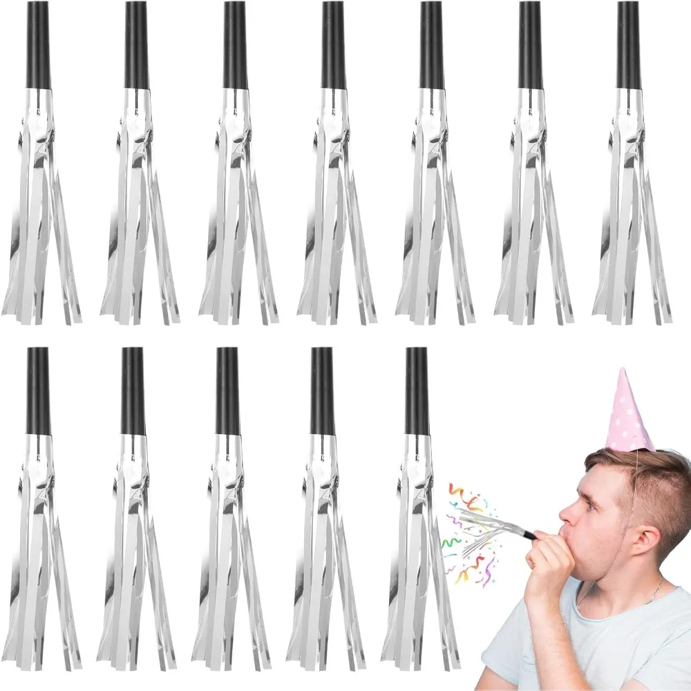 

24 Pcs Party Blowers Noise Makers for Graduation Birthday New Years Family Gatherings Sporting Events Party Favors and More, Act