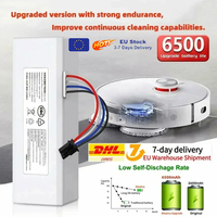 Original 14.4V 6500mAh P1904-4S2P-MM Li ion Battery For Xiaomi Mijia 1C STYTJ01ZHM Robot Vacuum Mop Cleaner Accessories Parts