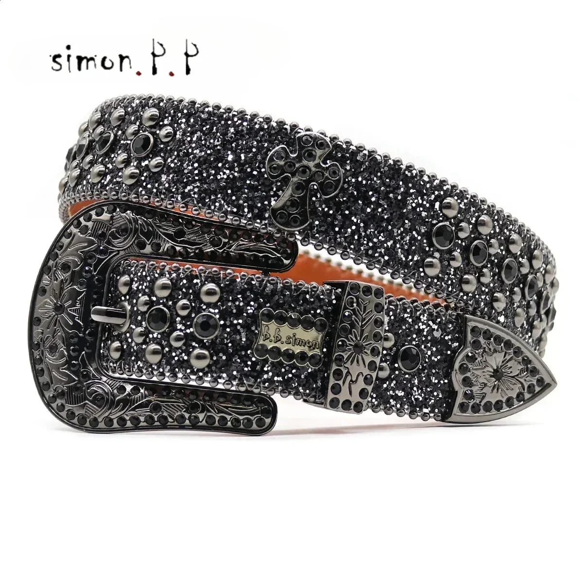 

NOWISBB Y2K Rheinstone with High Quality Western Cowgirl Diamond Sparkling Cinturones Para Hombre er Goth 240909