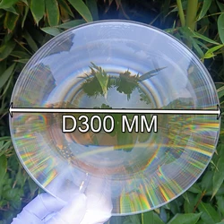 Diameter 300mm Circular Fresnel Lens Focusing LED Lens Acrylic Outdoor Ignition Lighting PMMA