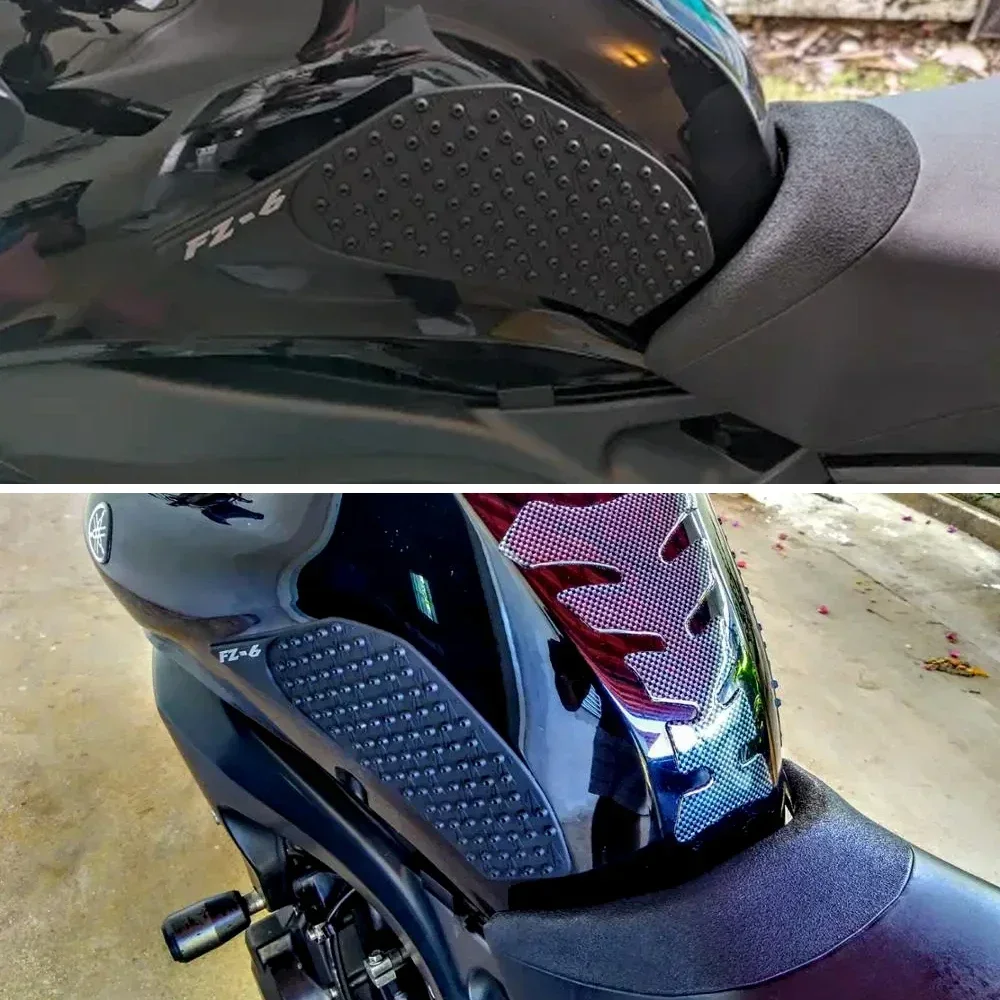 Anti Slip Sticker Tank Traction Pad For YAMAHA FZ6 N/S 2004-2010 Motorfiets Decoration Side Gas Knee Grip Protector FZ6N FZ6S
