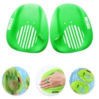 Full Palm Webbed Gloves, Swimming Hand Paddles, Swim Gloves, for Adults, Swimming Diving, Hydrodynamic Webbed Design.