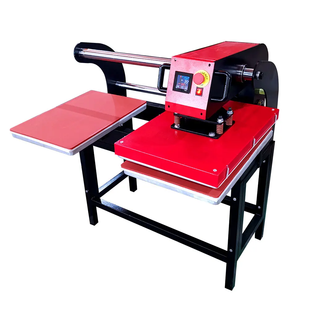 Large Format 16x24 pneumatic double heat press for t shirt automatic heat press machines