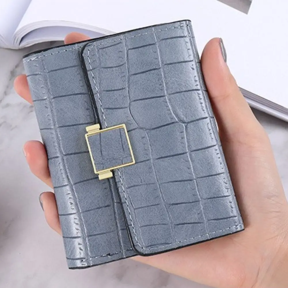 

Classic Credit Card Bank card PU Leather Coin Purse Crocodile Card Holder Purse Pouch ID Card Holder Women Wallet