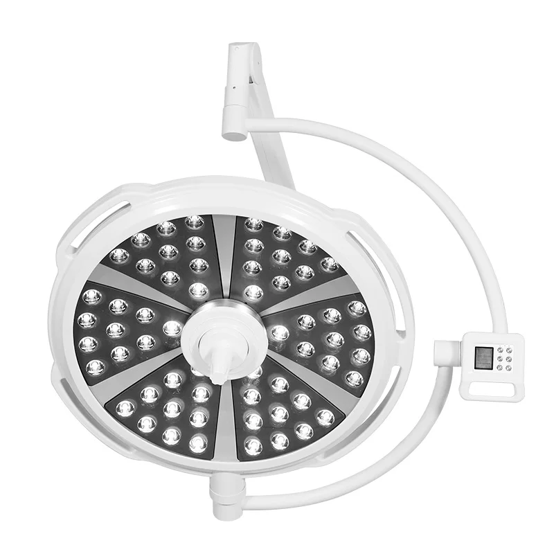 MT Hospital Cold Light Medical Double Dome Ceiling Shadowless Surgical LED Operating Lamp Hospital Battery Operating Light