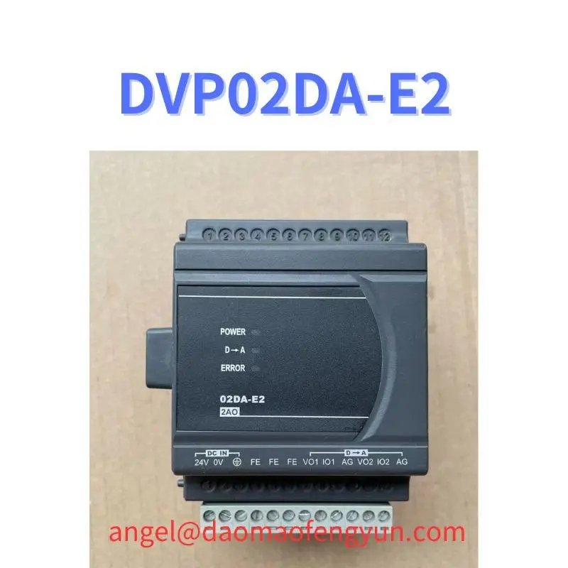 

DVP02DA-E2 Used module testing function OK