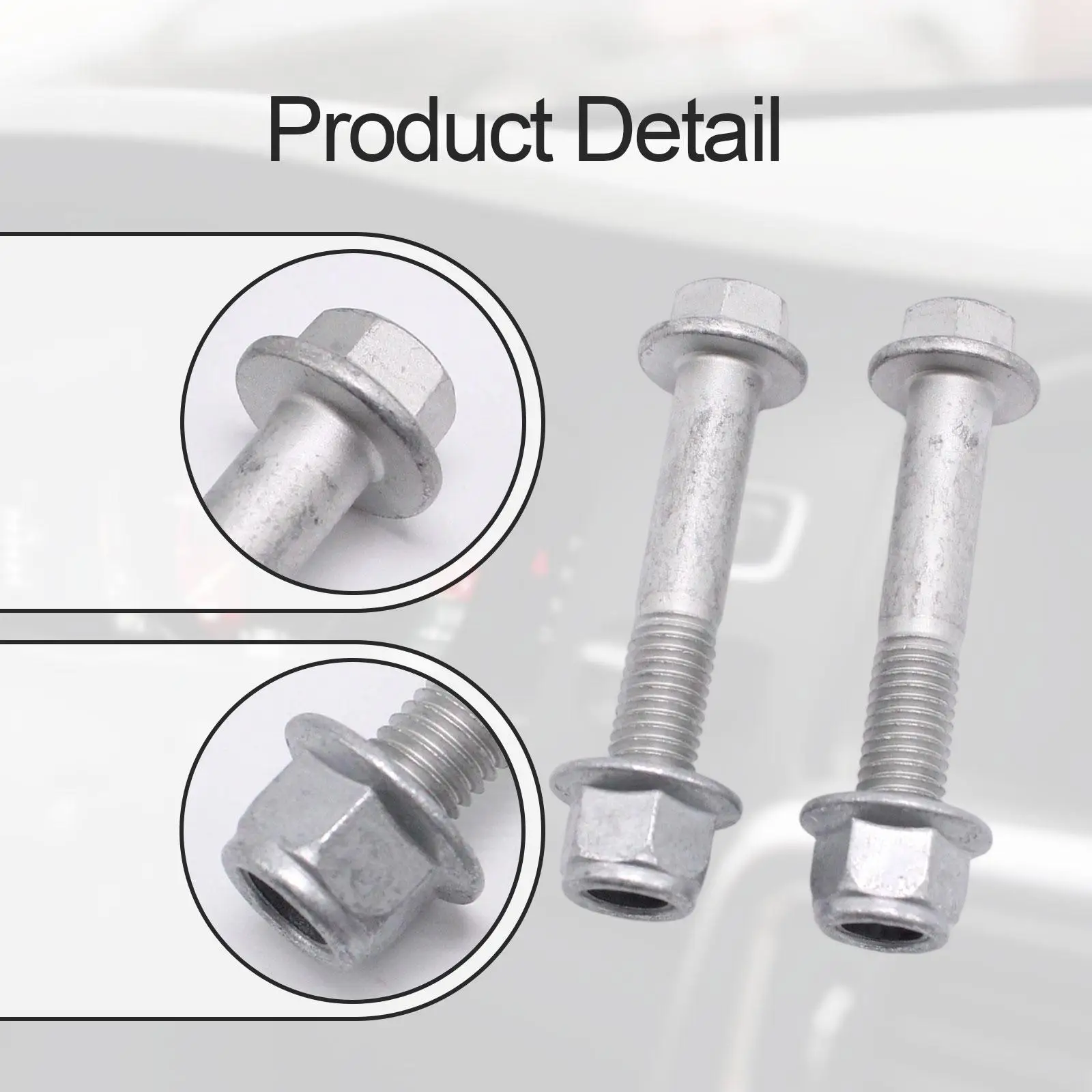 2Pcs Suspension Control Arm Wishbone Pinch Bolts 1513400 High Performance for Ford Fiesta 2008-2020 Car Accessories 2Pcs Suspension Control Arm Wishbone Pinch Bolts 1513400 High Performance for Ford Fiesta 2008-2020 Car Accessories
