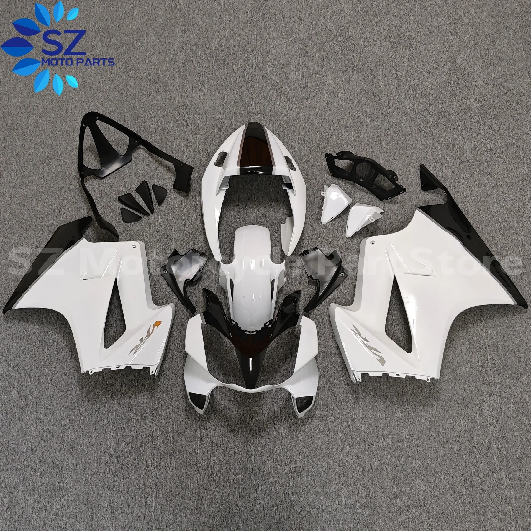 

Подходит для Honda VFR800RR 02 03 04 05 06 07 08 09 10 11 12 обтекатели мотоцикла VFR 800RR 2002-2012, комплект обтекателей