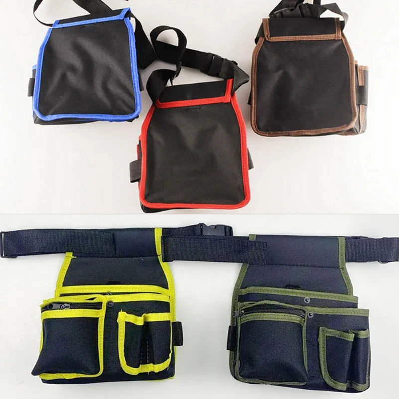 Imagem -05 - Multifuncional Repair Pouch Pocket Bolsa de Armazenamento Bolsa de Ferramentas Oxford Pano para Eletricista Kit de Reparação de Hardware