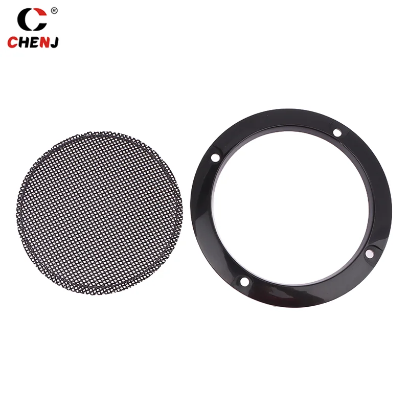 2/3/4/5/6.5/8 Inch Speaker Net Cover Car Home Loudspeaker Mesh Enclosure Speakers Plastic Frame Metal Iron Wire Grilles