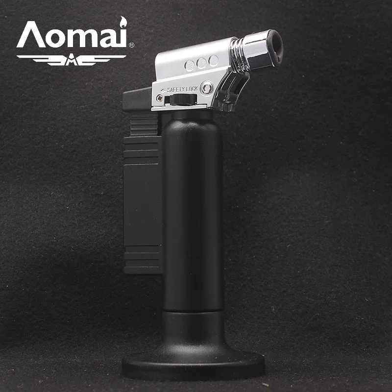 BBQ Kitchen High-end Firepower High Capacity Gas Lighter Metal Lighters Jet Torch Turbo Lighter Cigar Cigarette Lighters