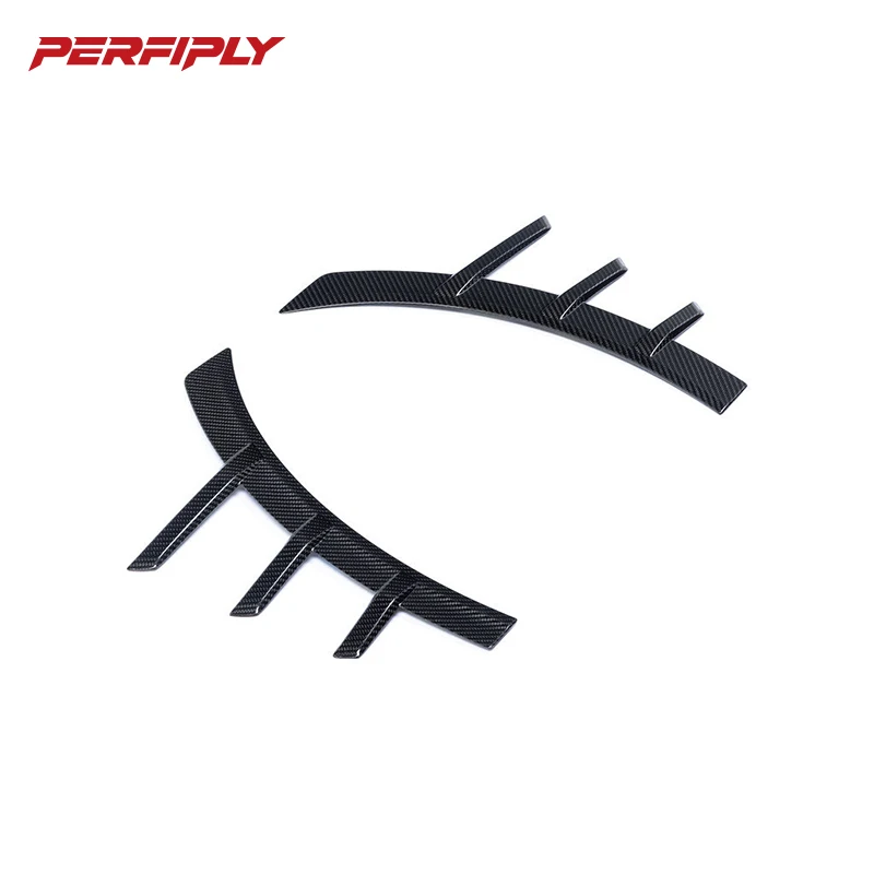 Real Dry Carbon Fiber Fender Flares for BMW G87 M2 2023+ M Performance Style Front Fender Extensions Front Fender Trim