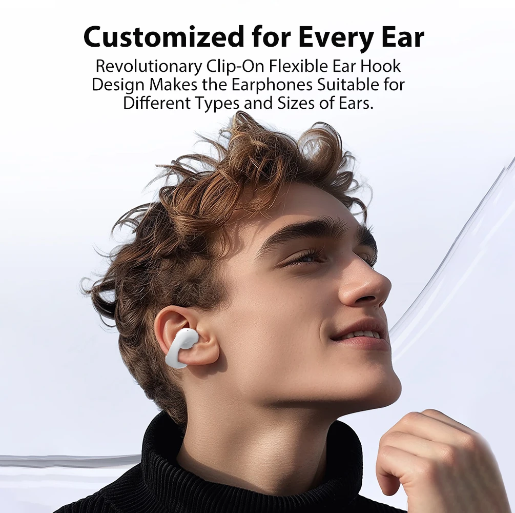 Translator Earphone MINISO X29  Bluetooth Translation Wireless Headphones Button Control Noise Reduction Earhooks Headset