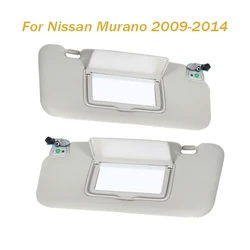 Gray Sun Visor For Nissan Murano 2009-2013 2014 Driver Side Interior Front Window Sunvisor Cover Shade Sunshade Shield