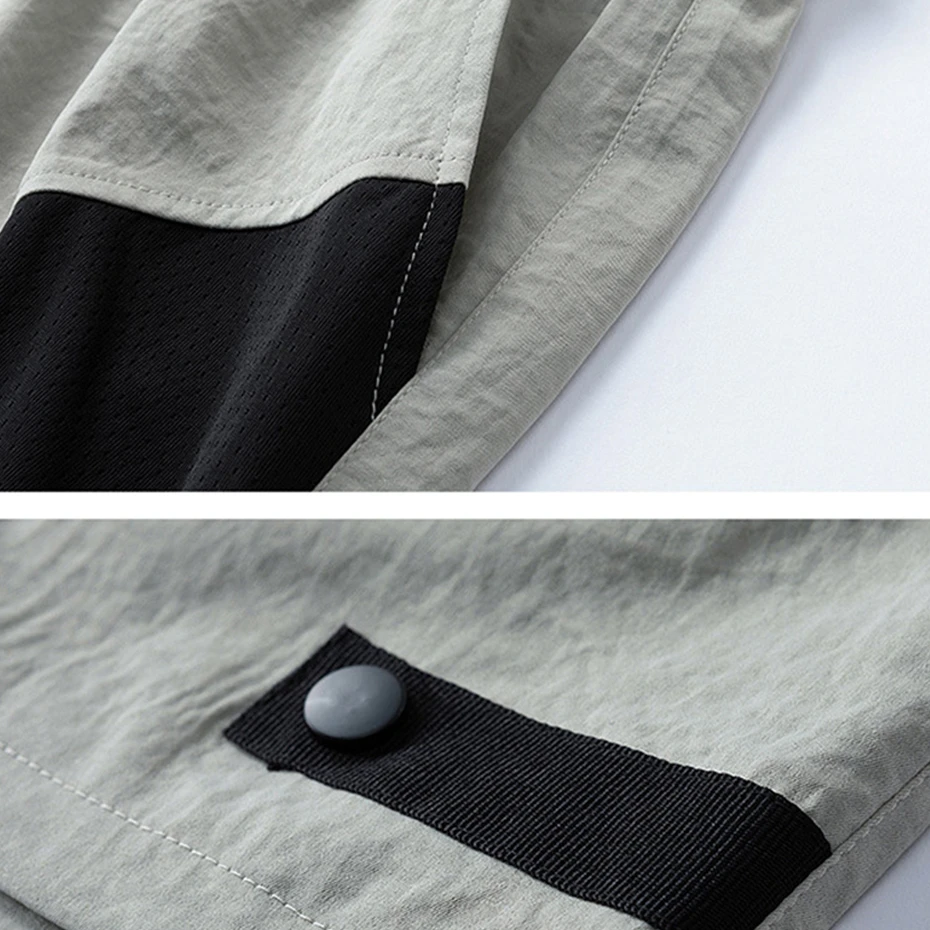 8XL حجم كبير السراويل الرجال الصيف السراويل موضة عادية المرقعة السراويل الذكور سراويل قصيرة مرونة الخصر حجم كبير