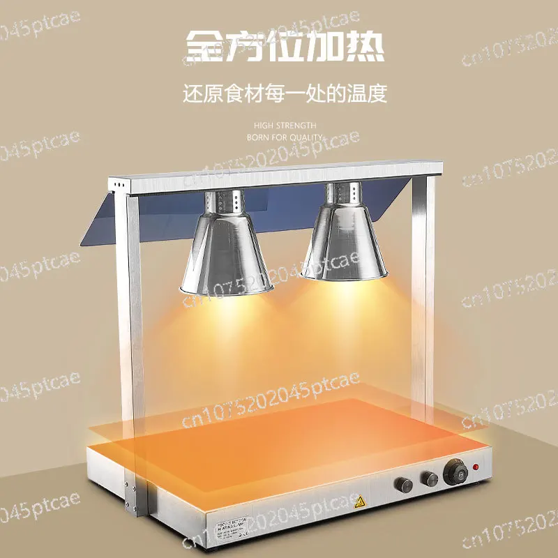 Buffet Food Insulation Light Commercial Catering Pizza Barbecue Light Single and Double Head Heating Warm Food Light