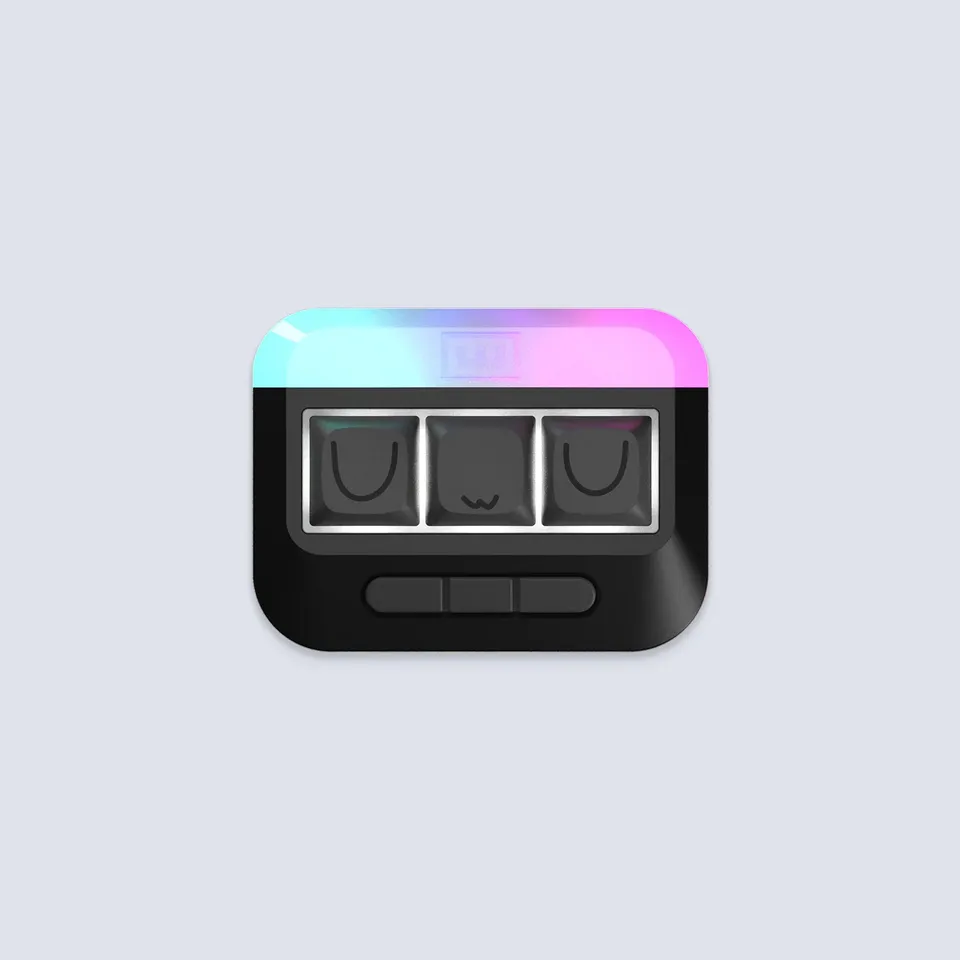 Wooting UwU Osu Magnetic Axis Keyboard RGB Colorful Desktop