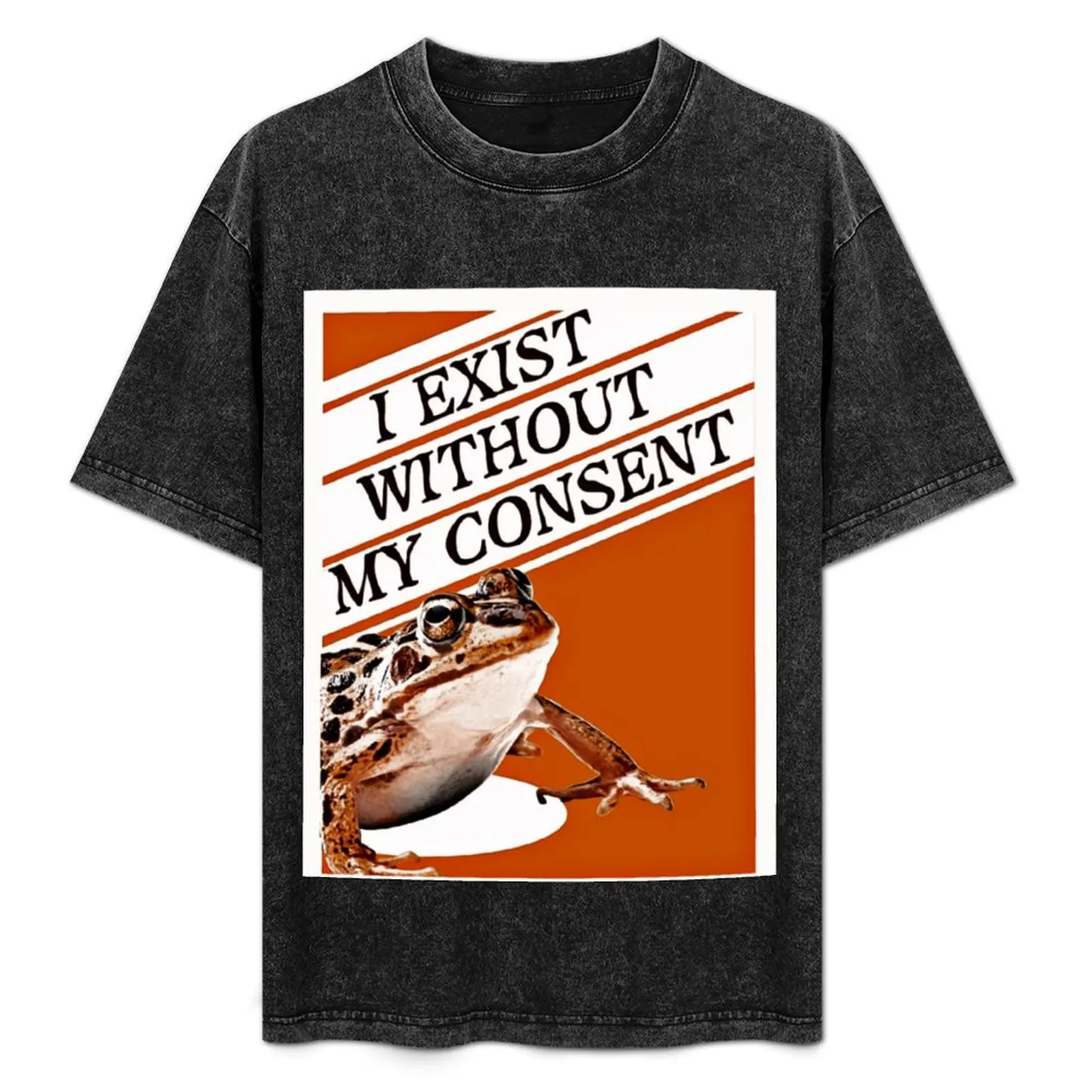 I exist without my consent Classic T-Shirt boys animal print boys whites basketball graphic tees mens champion t shirts