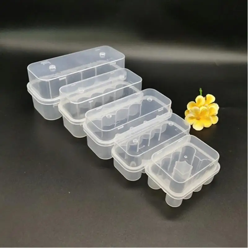 3/5/7/10ml Medizinflaschen-Aufbewahrungsbox Transparente Kunststoff-Fläschchen-Organizer Aufbewahrungskoffer Medikamenten-Dispensierboxen – Detail 10