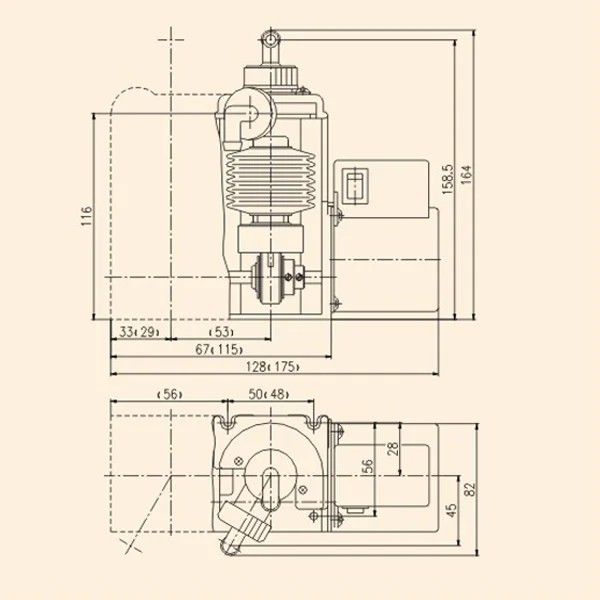 8W Chemical Metering Pump DZ-1X Bellow Dosing Pump 29ML/MIN Self-priming Pump Quantitative Replenishment of Food Additive