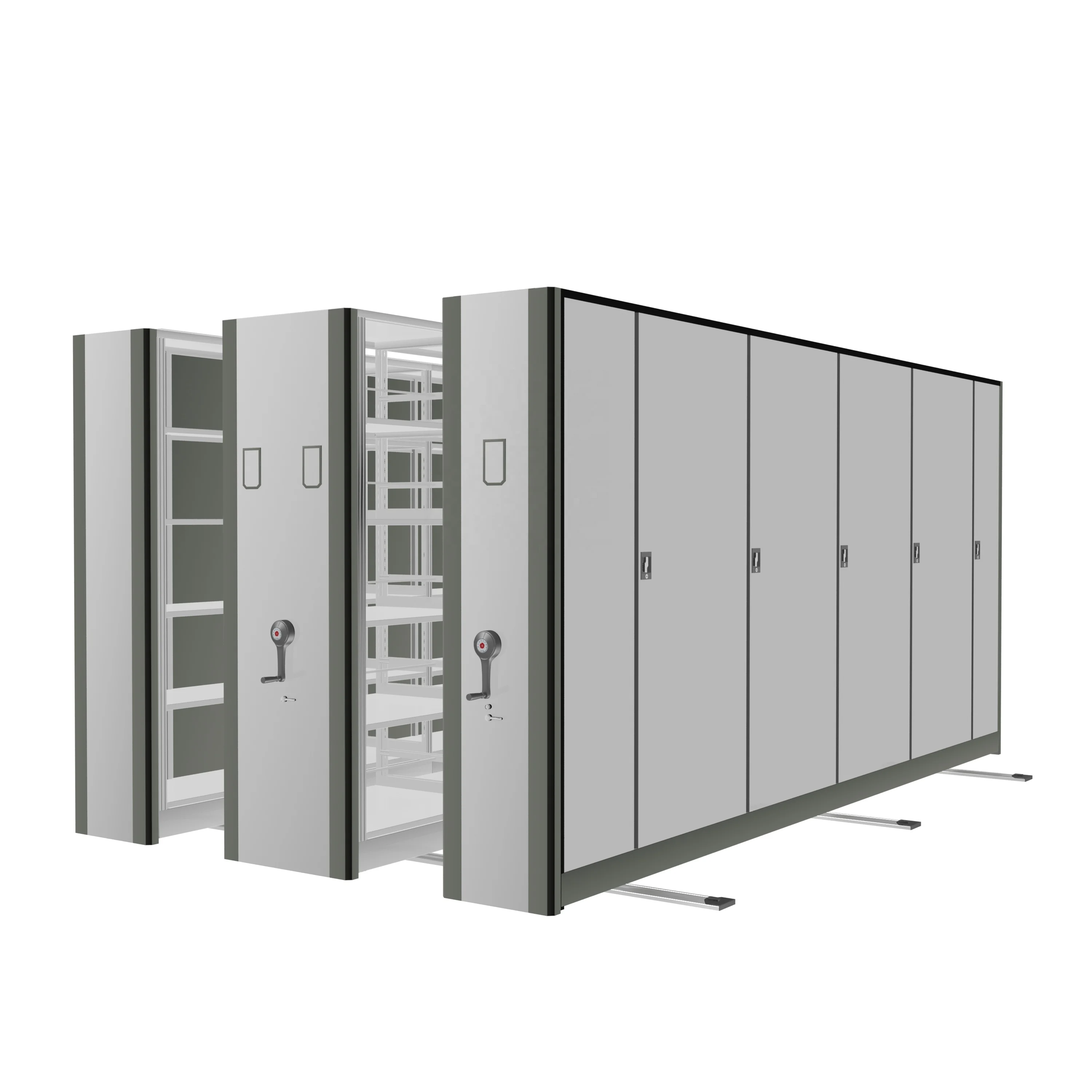 Mobile Compactor Office Use Cabinet Steel Storage Secret Document Mobile Storage Shelving System