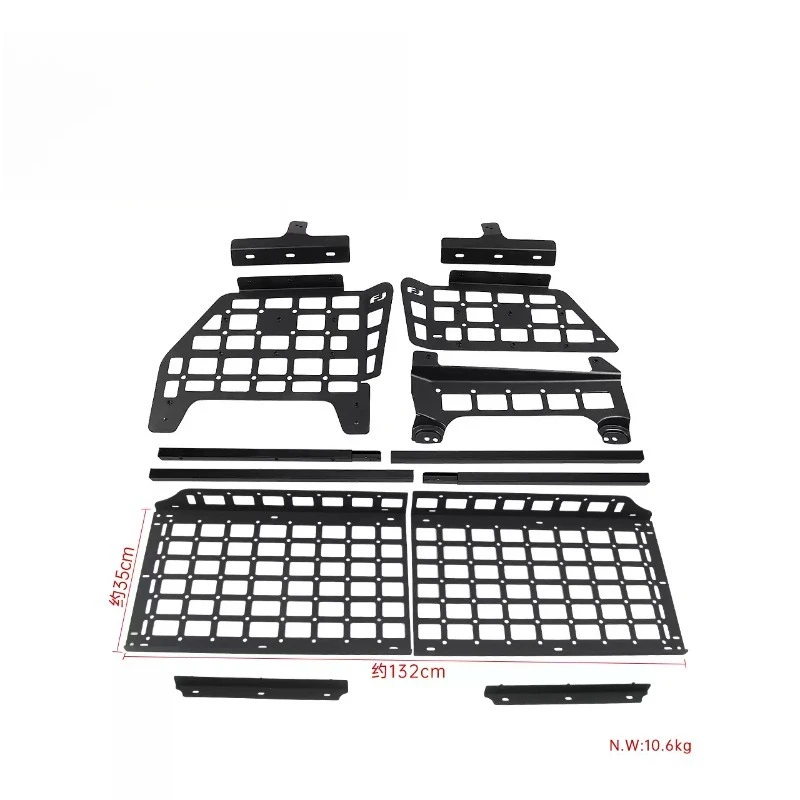 Interior modification accessories Tail box rack Trunk expansion rack