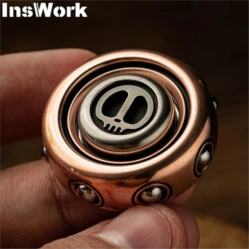 Lautie SAM Fidget Spinner, Descompressão do Filho do Diabo, Rotação de Dedo EDC, Anti Stress, Spinning Mágico, Brinquedos Anti-Stress