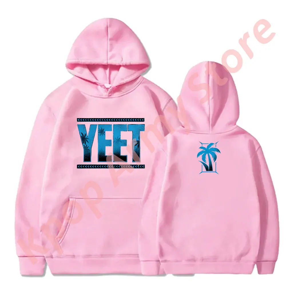 Jey Uso Yeet Hoodies โลโก้ใหม่ Pullovers คอสเพลย์ผู้หญิงผู้ชายแฟชั่น Casual HipHop เสื้อแขนยาว