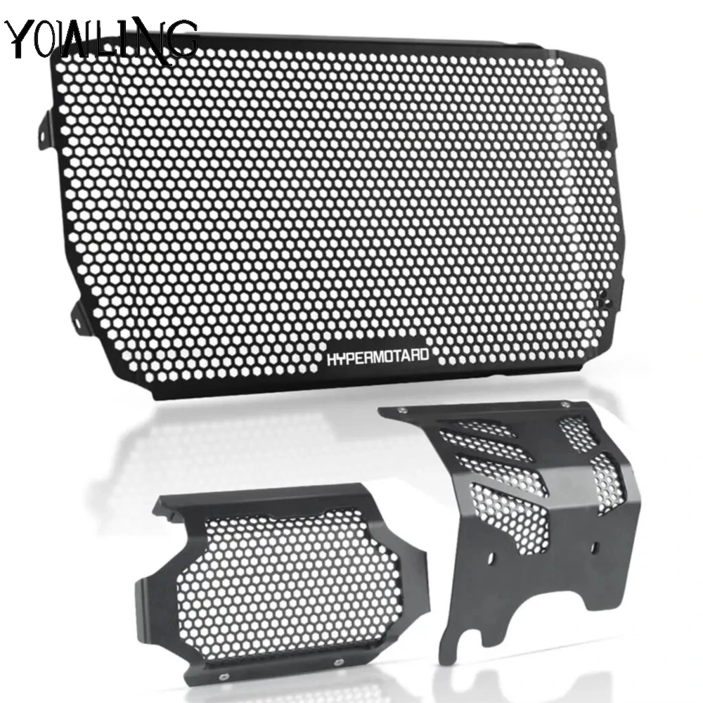 

For Ducati Hypermotard 939 SP 2016 2017 2018 Hypermotard939 Radiator Guard Tank Grille Shield Cooler Bezel Protector Mesh Cover