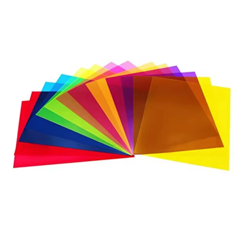 1pcs 10*20CM 0 degree Blue Red Purple Black Orange Yellow Color Polarizer Film,Colored Polarized Filters Sheets with Adhesive