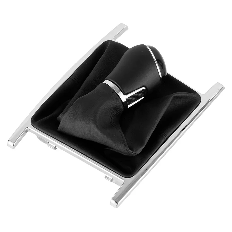 Nuevo para Volkswagen VW Amarok 2010-2022, Palanca de Cambios Manual de 5/6 Velocidades con Funda de Cuero, Accesorios para Auto
