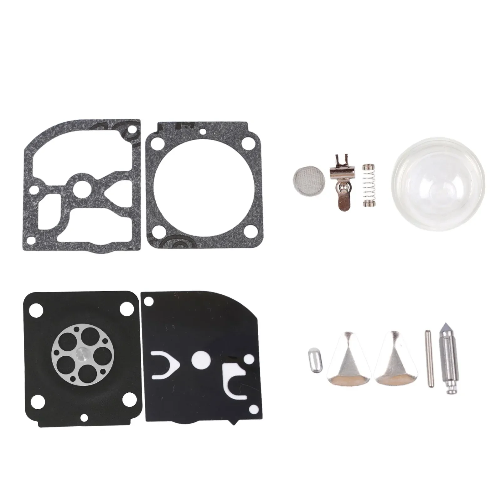 

Carburetor Rebuild Kit For ZAMA RB-100 STIHL HS45 FS55 FS38 BG45 Grass Trimmer Carburetor Diaphragm Gasket Primer Bulb Repair